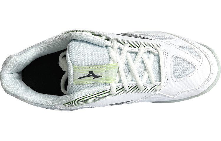 Детские кроссовки GS Low-top Белые/Бирюзовые Mizuno, голубой — фото 3