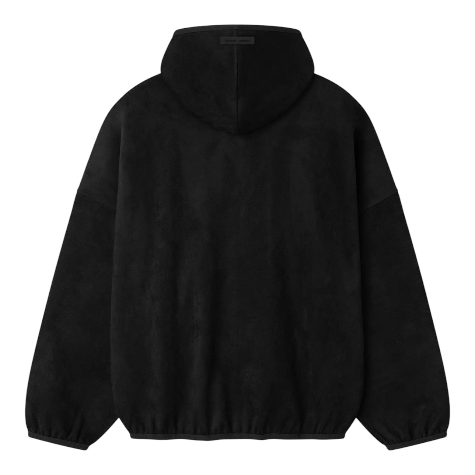 Толстовка Fear of God Essentials из замшевого флиса, современная, цвет «Винтажный черный» — фото 2