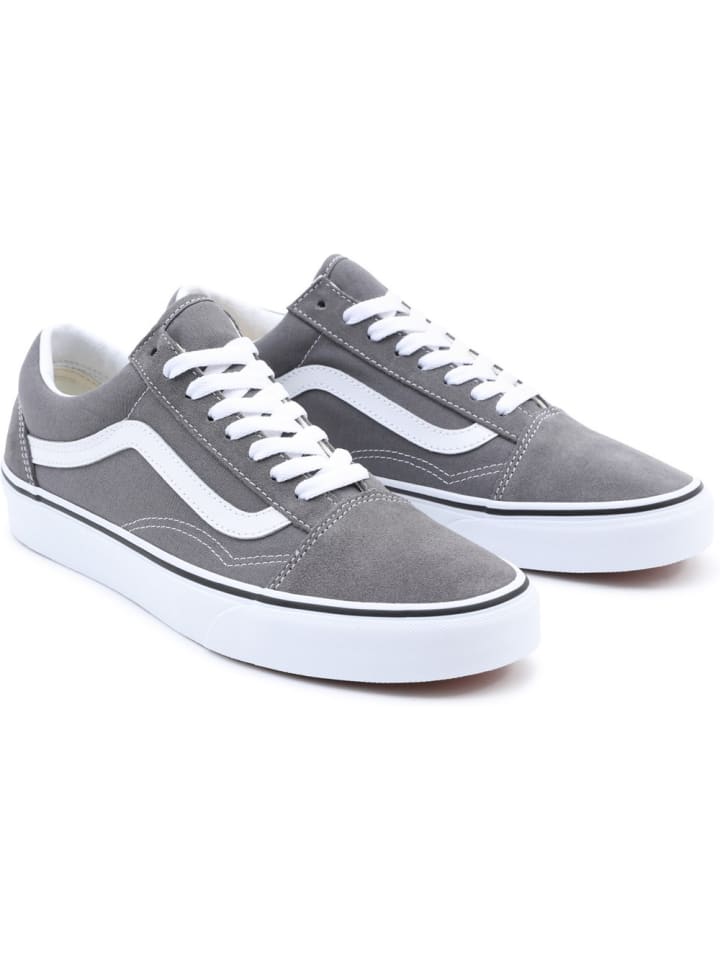 

Кроссовки на шнуровке Vans, серый