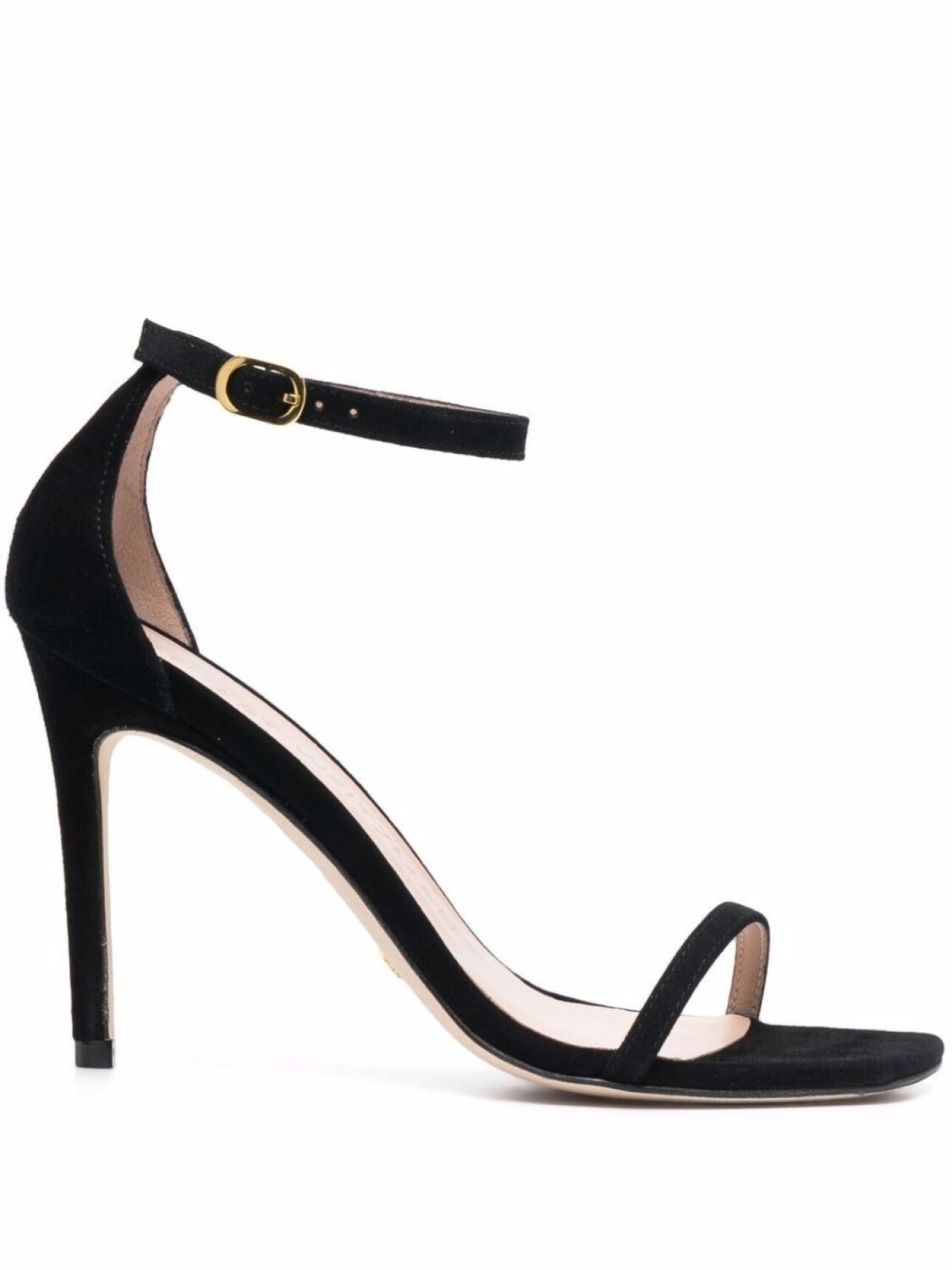 

Stuart Weitzman босоножки Nudist Curve 105, черный