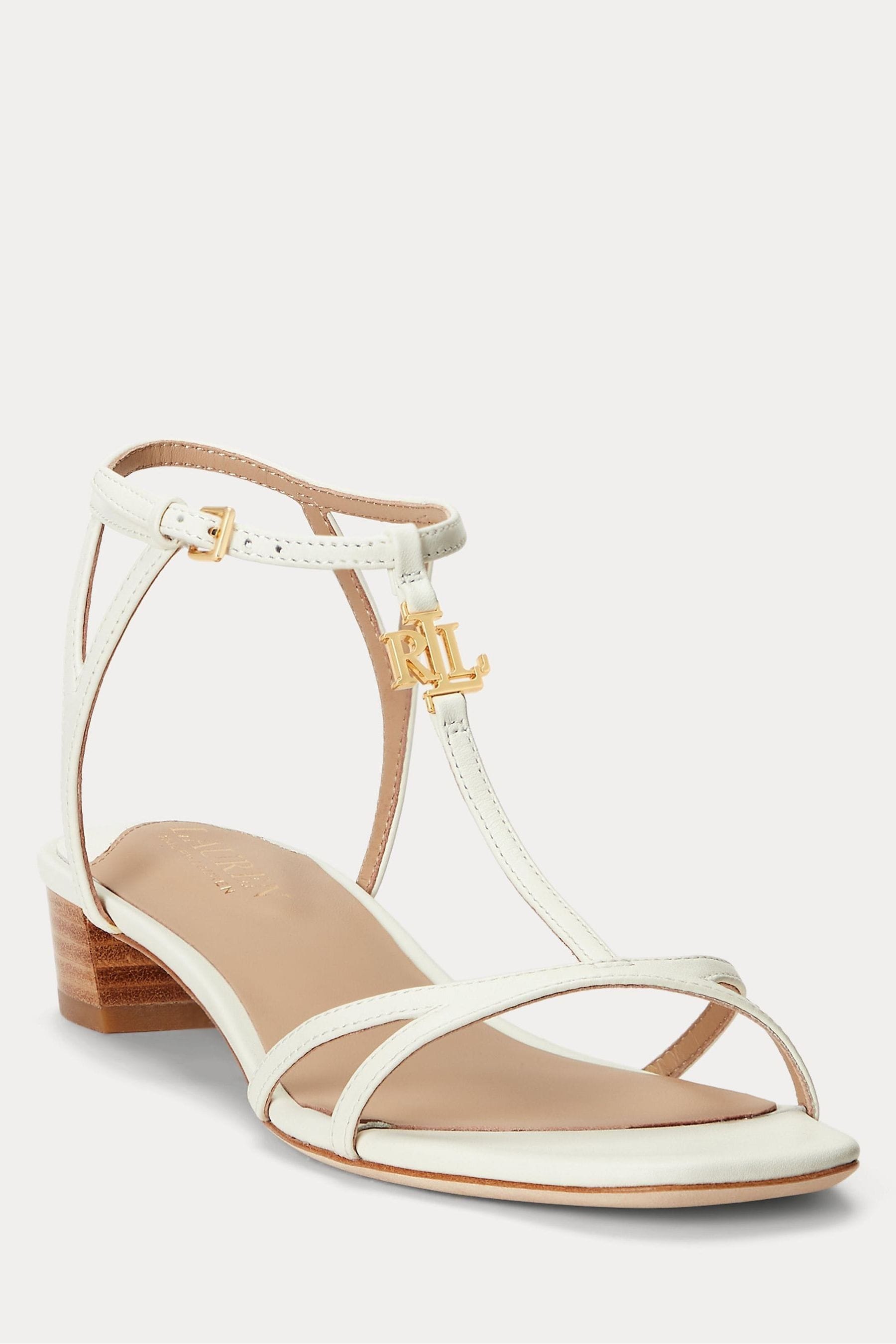 Сандалии Fallon Lauren Ralph Lauren, белый