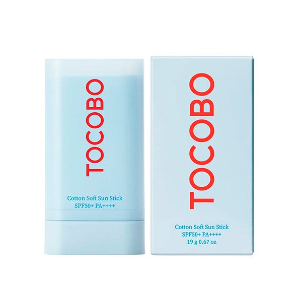 

Солнцезащитный крем spf 50+ TOCOBO Cotton Soft Sun Stick