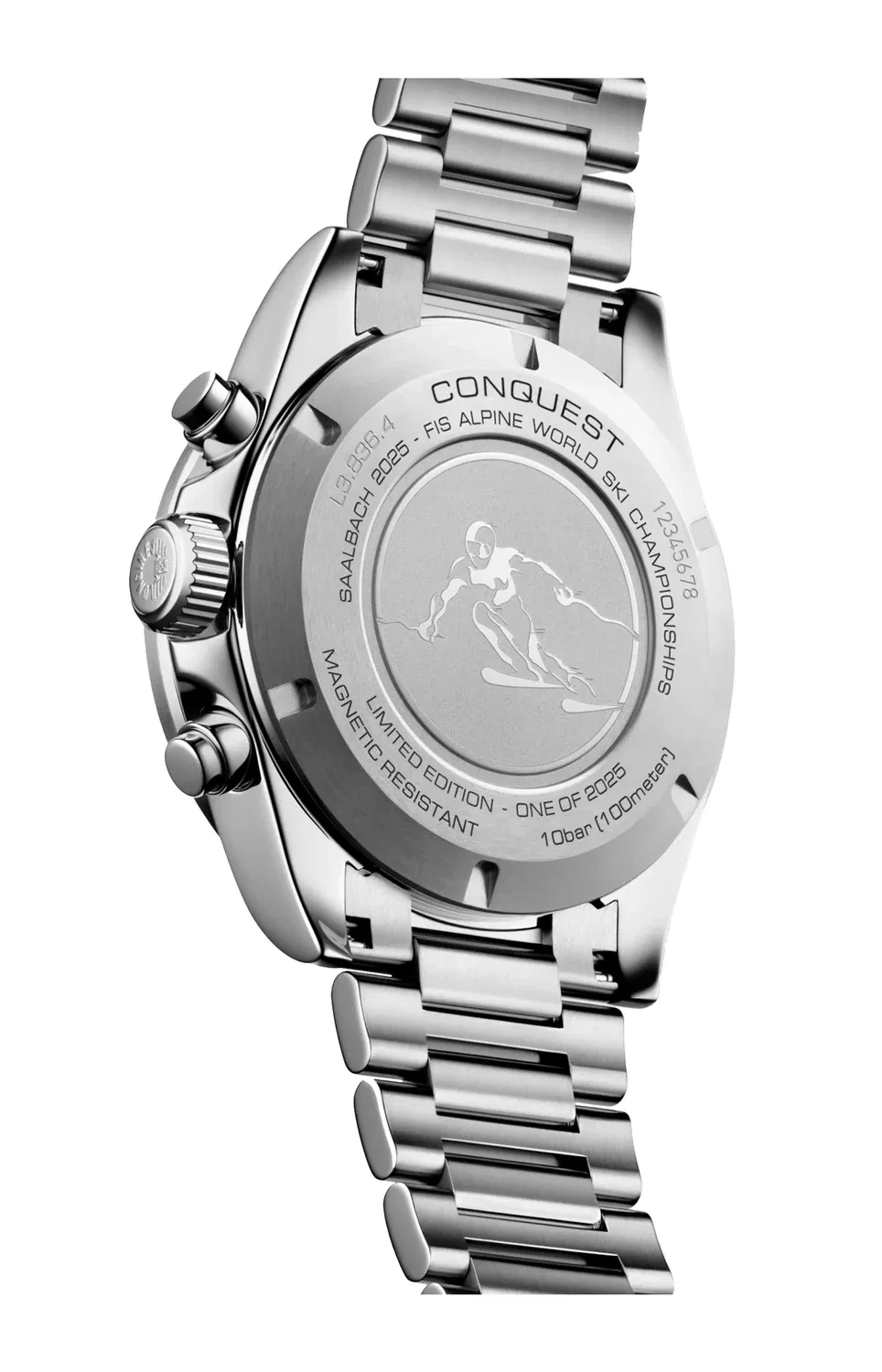 CONQUEST CHRONO SKI EDITION - L3.836.4.52.9 LONGINES, золотой — фото 2