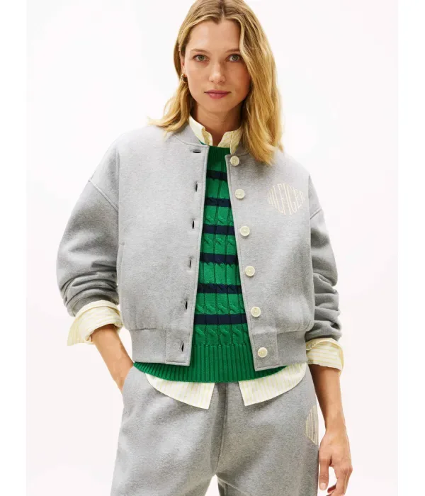Толстовка VARSITY relaxed fit Tommy Hilfiger, серый