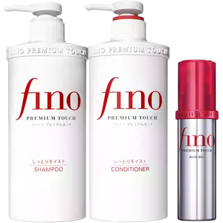 

Шампунь с эфирными маслами для ухода за волосами набор шампунь и кондиционер уход очищение и разглаживание 70мл+550мл Fino