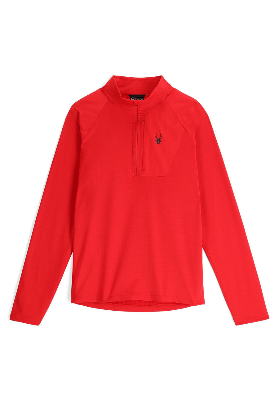 

SPYDER Мужской лыжный свитер на молнии – флис Gridweb