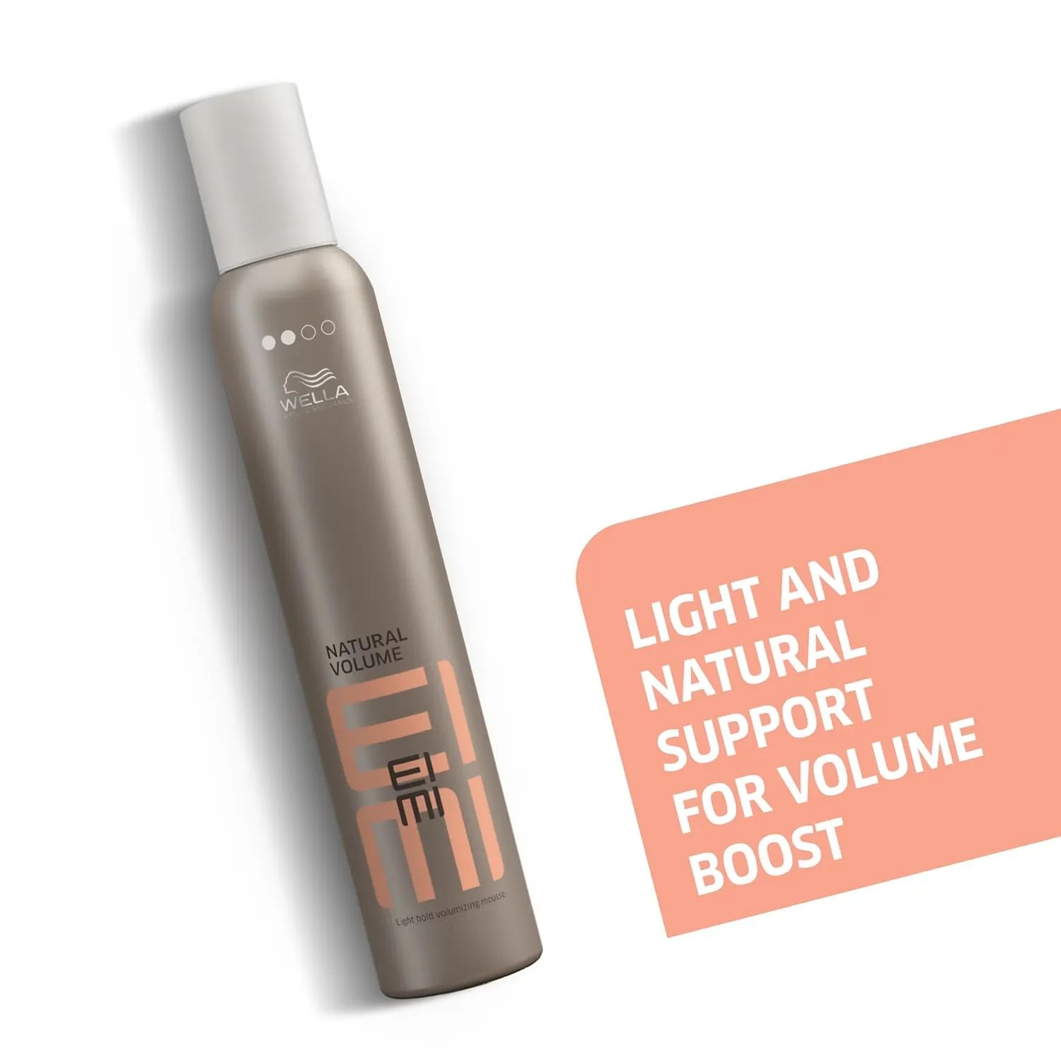 EIMI Natural Volume Легкая фиксация Мусс для придания объема 500 мл Wella Professionals Care — фото 4