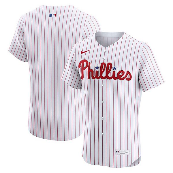Мужская белая футболка Philadelphia Phillies Home Elite Nike — фото 2