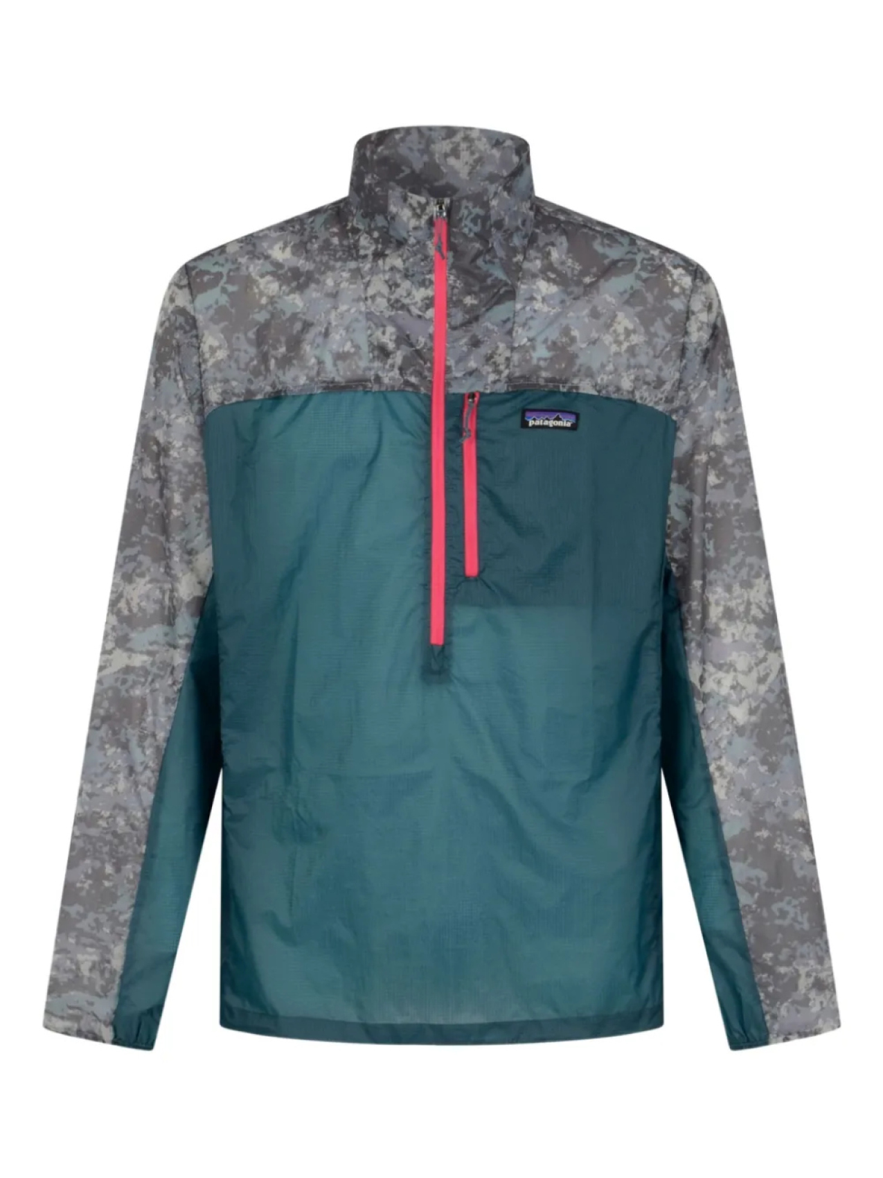 

Куртка Houidini Stash с цветными блоками и полумолнией Patagonia, синий