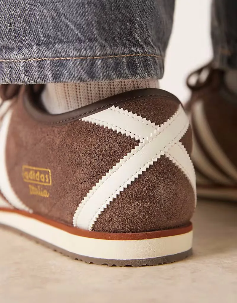 Adidas Originals Italia 70s в коричневом и кремовом цветах — фото 4