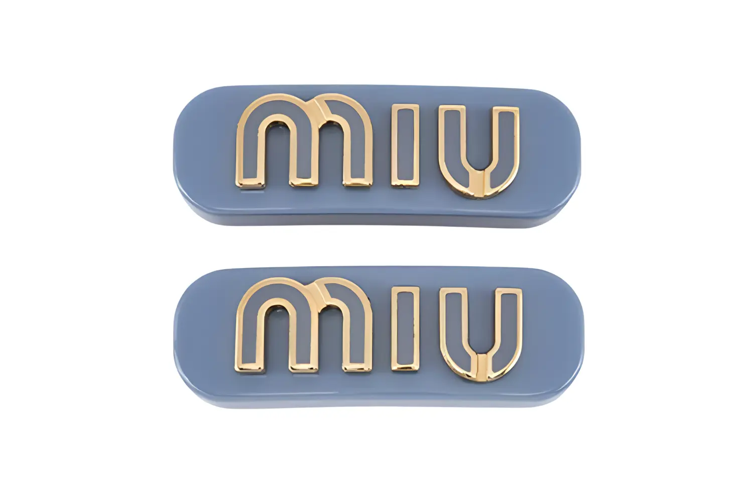 

Miu Miu Заколки для волос женские синие