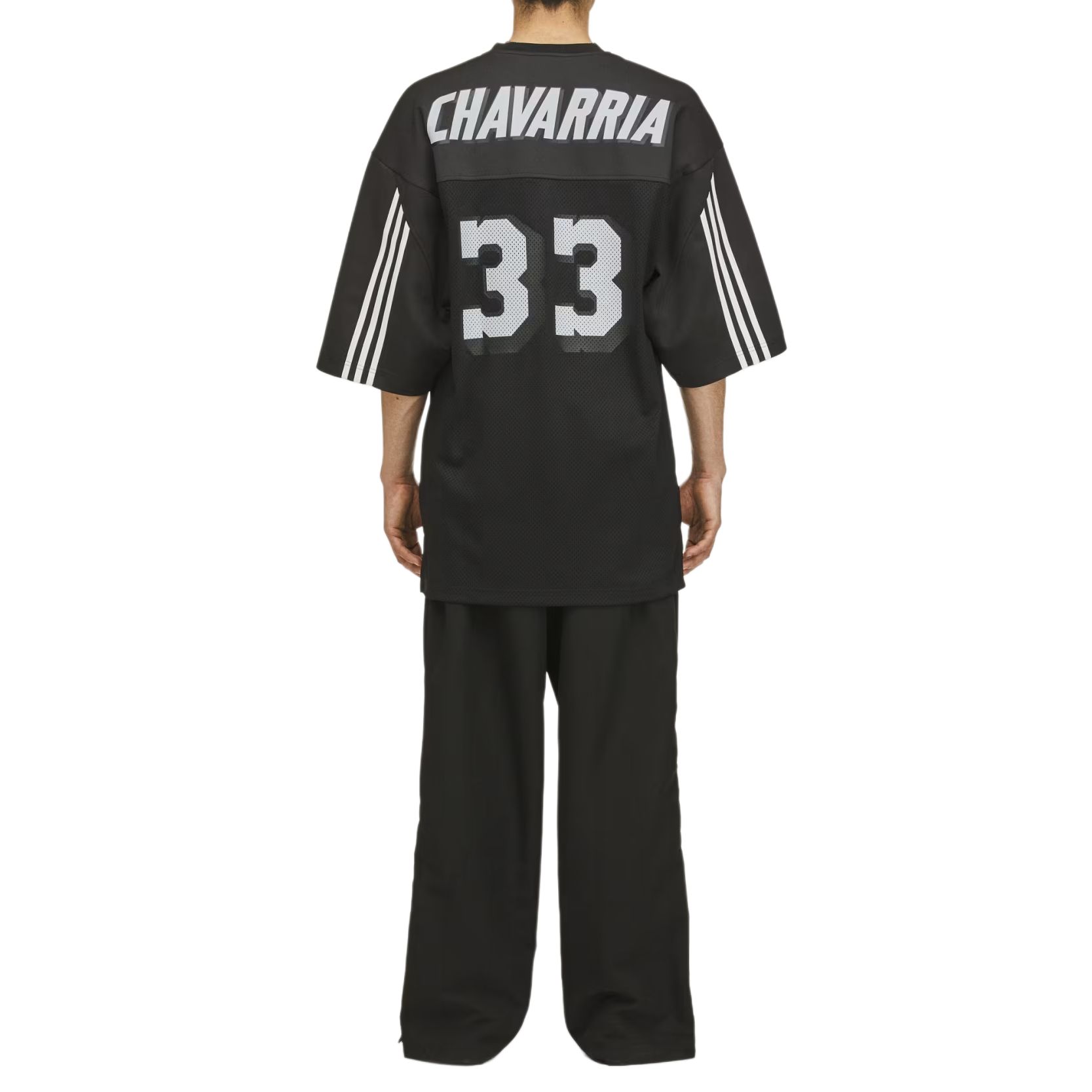 Футболка Adidas Originals X Willy Chavarria, черный — фото 4