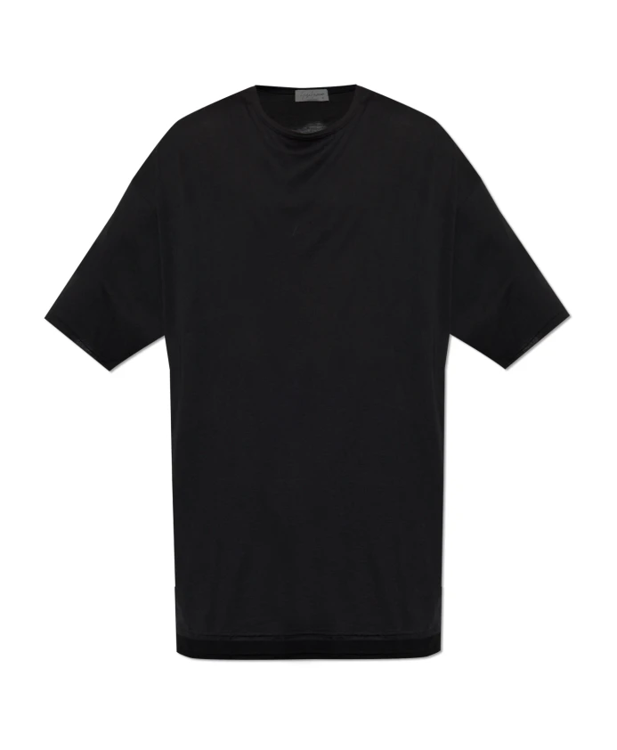 

Футболка оверсайз Yohji Yamamoto, черный