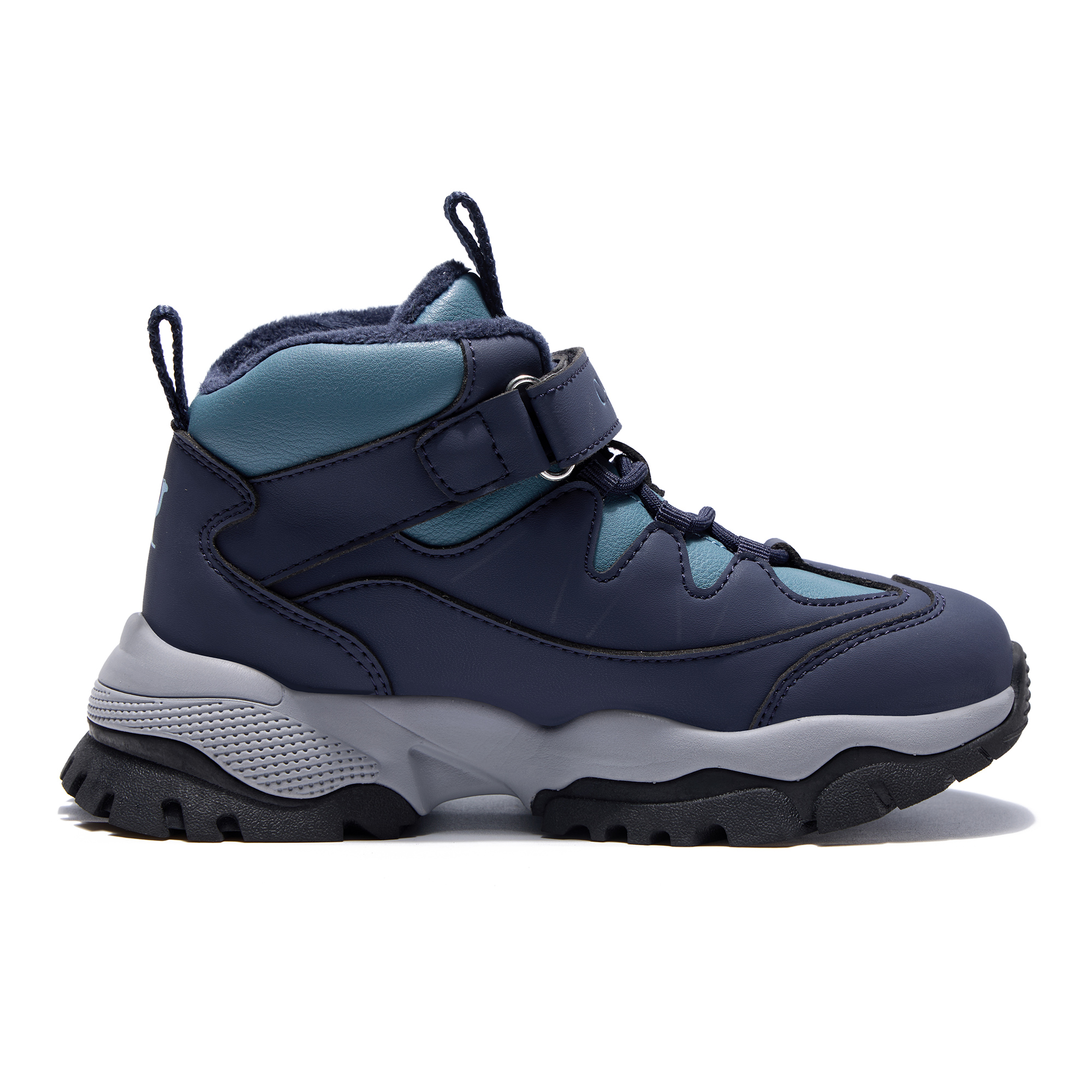 Термические кроссовки Mid top Outdoor для детей CAMEL, серый/черный — фото 4