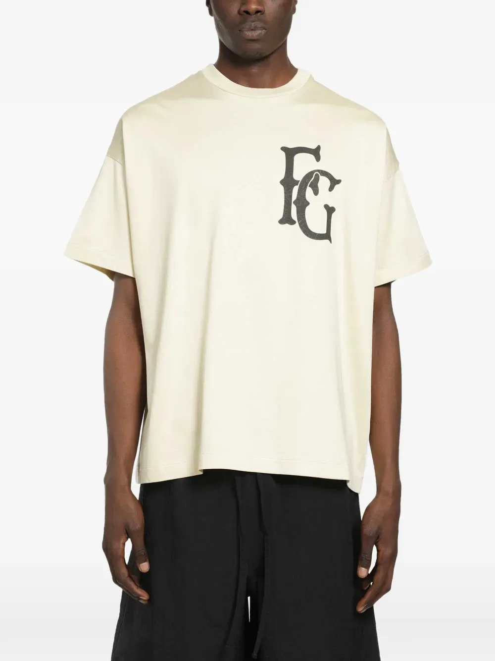 Футболка с логотипом Fear Of God, белый