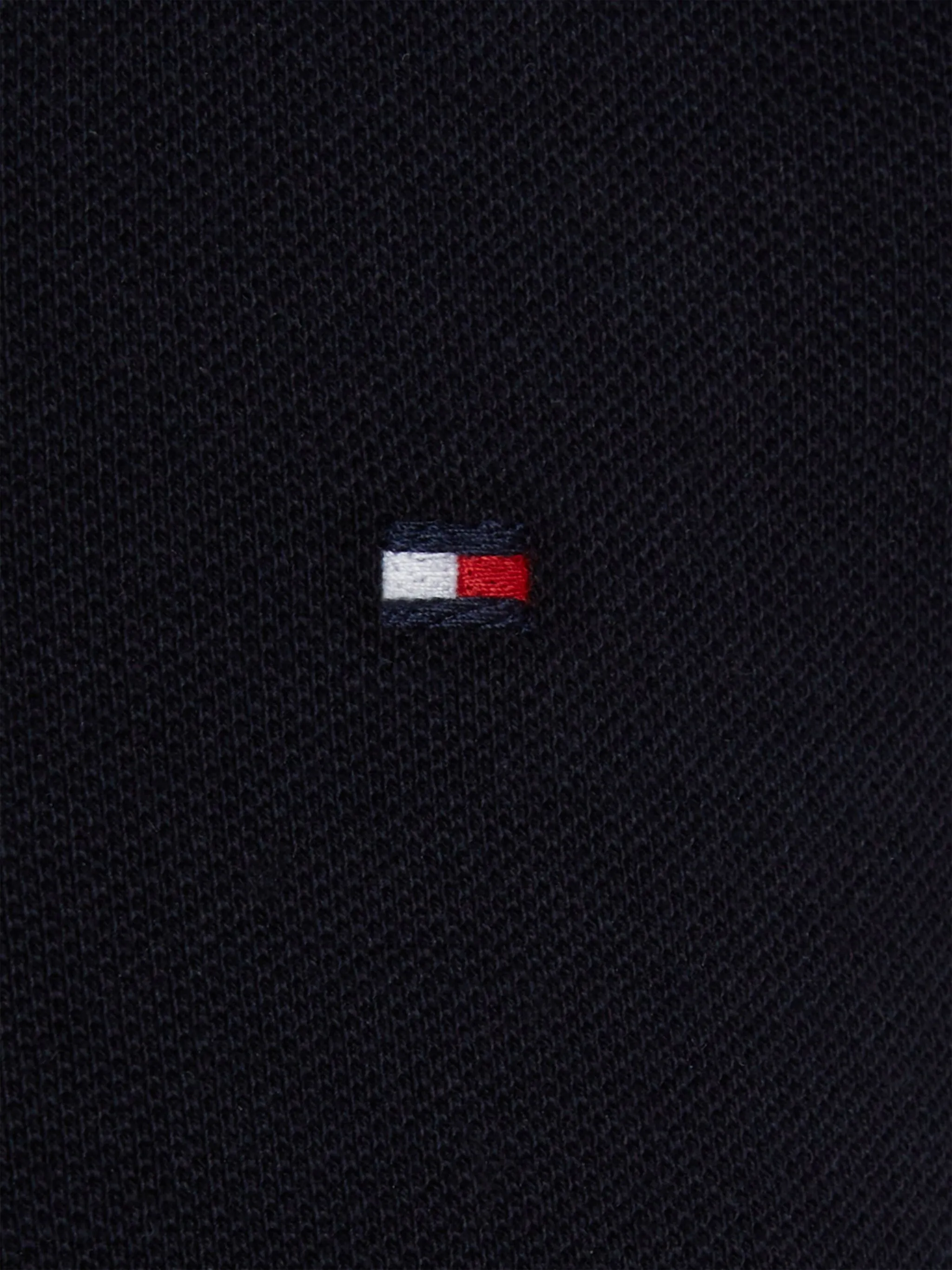 Платье с воротником поло и вышитым логотипом Tommy Hilfiger Junior, синий — фото 3