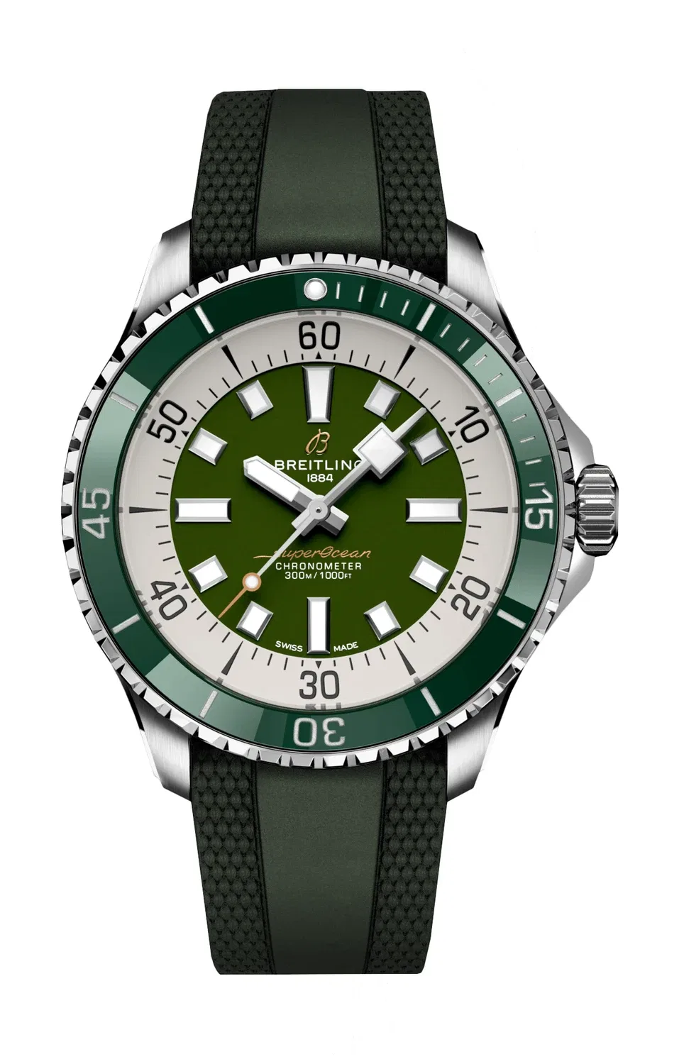 SUPEROCEAN AUTOMATIC 44 - A17376A31L1S1 BREITLING, черный