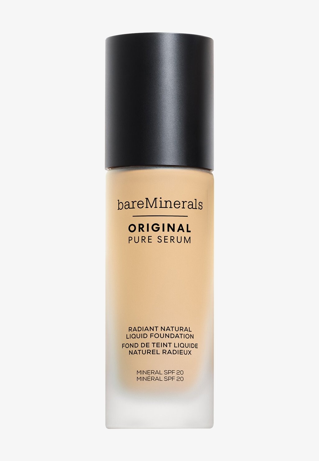 

Тональное средство ORIGINAL PURE SERUM RADIANT NATURAL LIQUID FOUNDATION MINERAL SP bareMinerals, цвет Fair Warm 1.5
