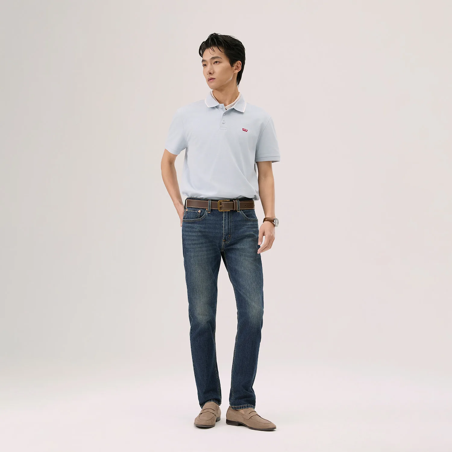 Levis Джинсовые шорты мужские medium blue moderate — фото 4