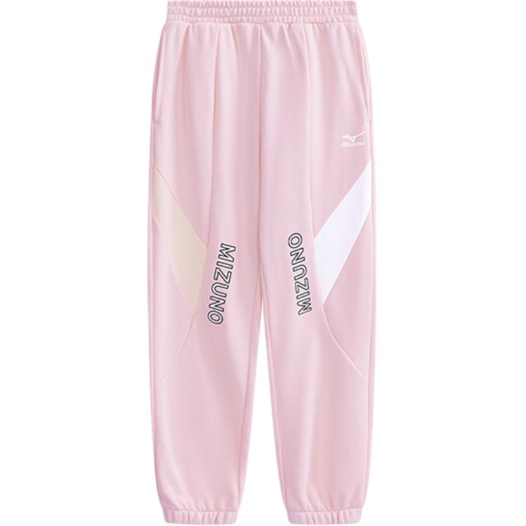 

Детские спортивные штаны осень-зима Mizuno, светло-розовый