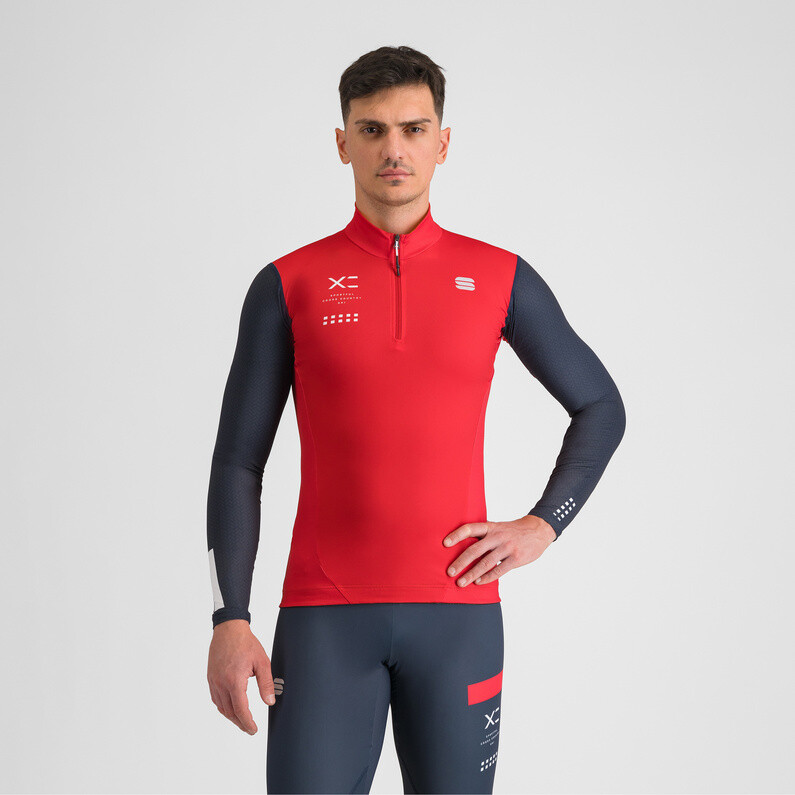 

Мужская футболка скадры Sportful, красный