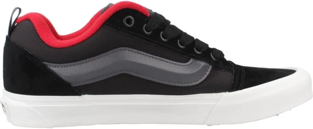 Кроссовки Vans Knu Skool, унисекс, из материала Cordura, черные и серые — фото 4