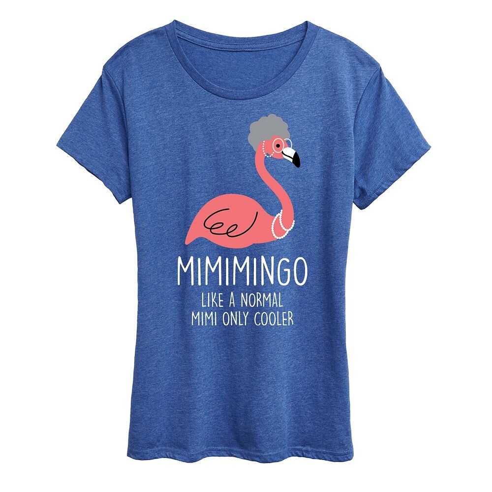 

Женская футболка с рисунком Mimimingo Licensed Character, цвет Heather Royal Blue