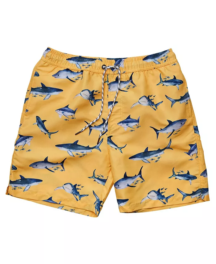 

Мужские шорты для серфинга Sunrise Shark Volley Snapper Rock, желтый