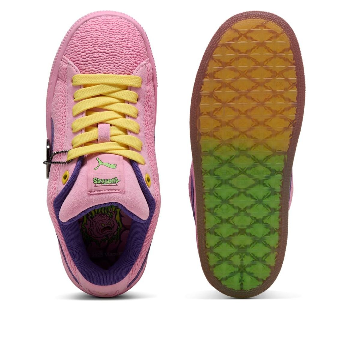 (GS) Puma x Suede XL Teenage Mutant Ninja Turtles 'Krang' — фото 3