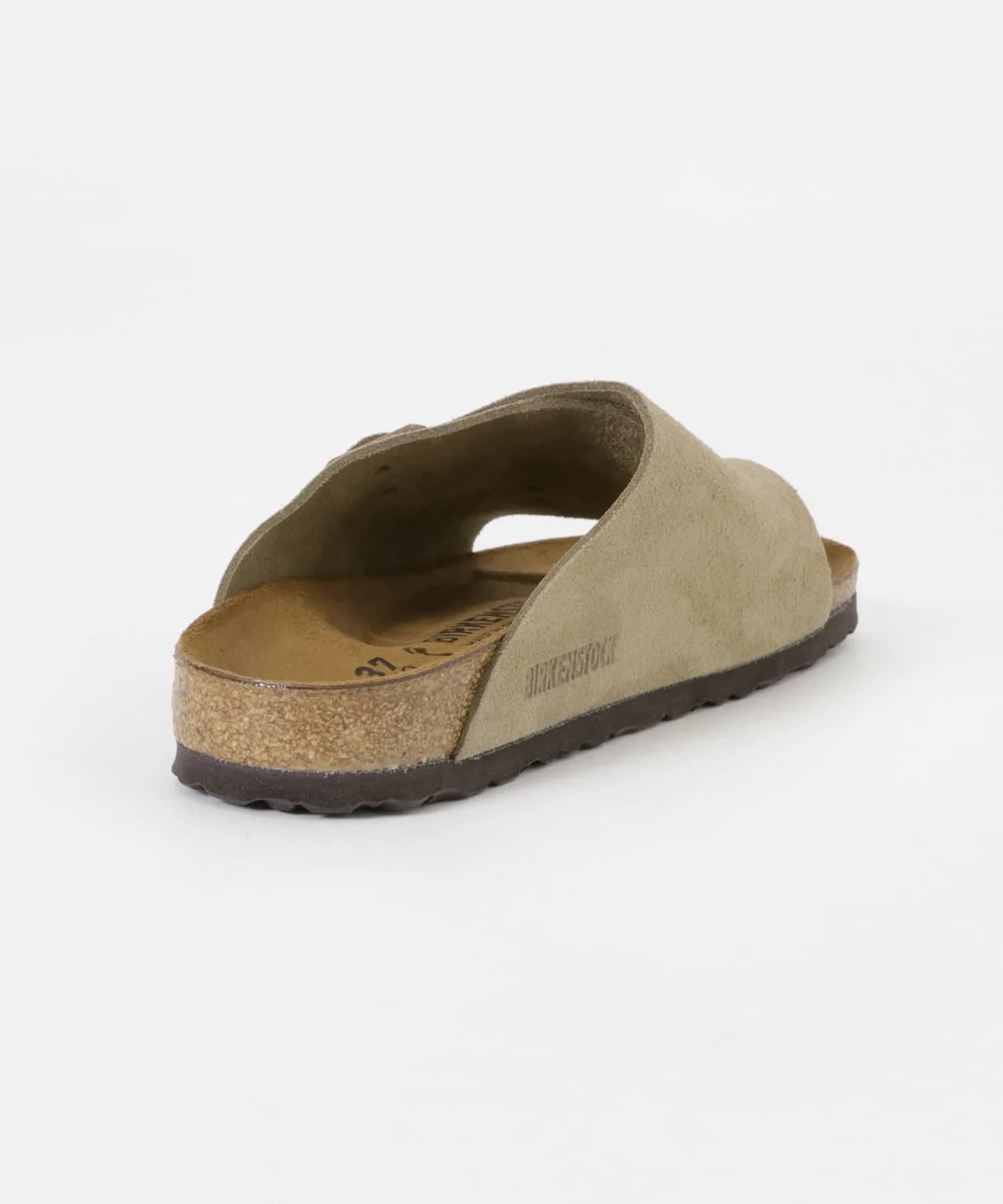 Мужские сандалии Zurich Narrow BIRKENSTOCK замша бежевые — фото 4
