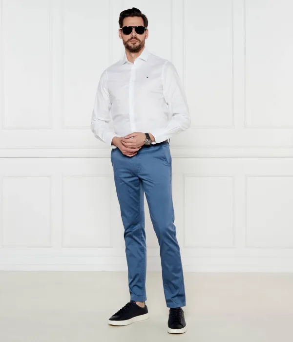 Рубашка Slim fit Tommy Hilfiger, белый — фото 2