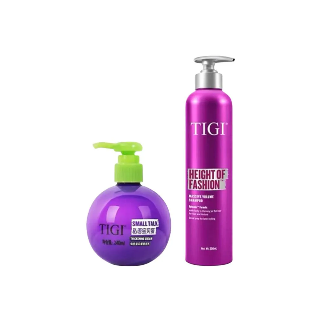 TIGI Набор для укладки волос Baby Egg: мусс и лак для объема 73 г + 240 мл, Two-Piece Set: Baby Egg Styling Lotion 240ml+Volumizing Shampoo 300ml — фото 4