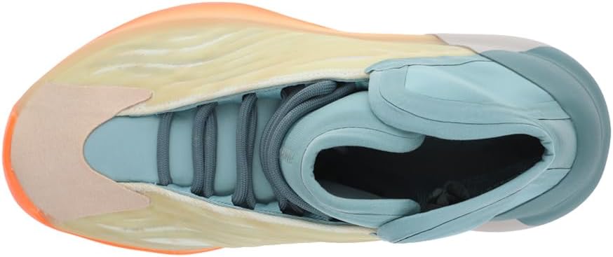 Детские кроссовки adidas Yeezy Quantum на шнуровке для мальчиков, Hi-res Coral/Hi-res Coral/Hi-res Coral — фото 4