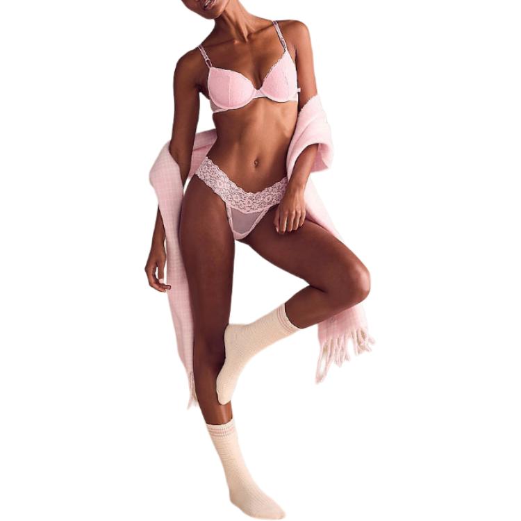24 Big Show Collection SEXY T Bra женское вишнёвое розовое Victoria's Secret, розовый — фото 3