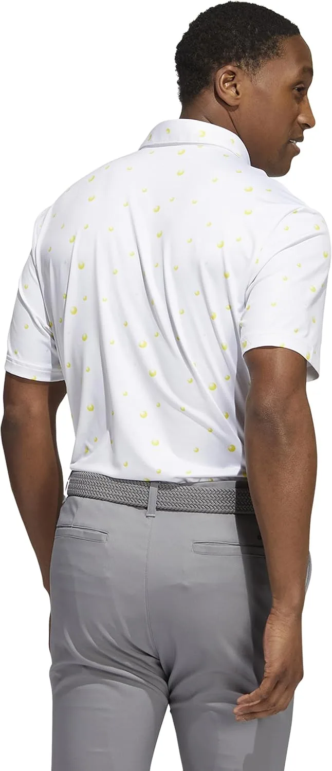 Футболка для гольфа adidas Men's Ultimate365 Allover Print — фото 3