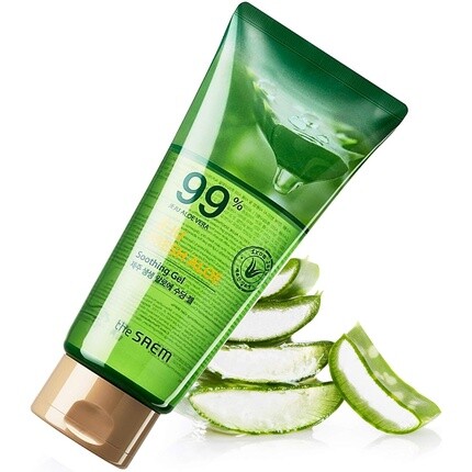 

Органический гель алоэ вера Jeju Fresh Aloe успокаивающий гель тюбик 300 мл, The Saem