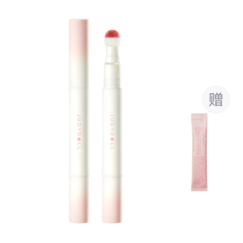 

Кремовая помада-подушечка для губ стойкая велюровая легко растушевывается натуральный долговечный тон Judydoll, 04 Durian down HOT