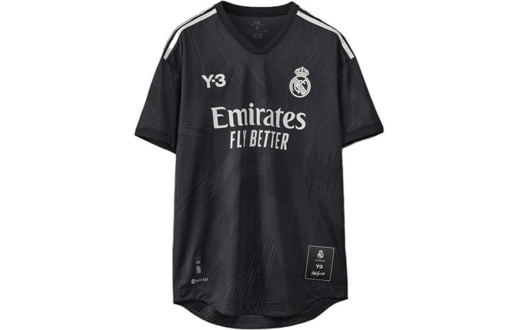 

Мужская футболка Adidas X Real Madrid, черная Y-3, черный