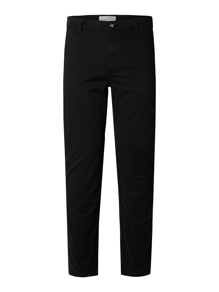 

Брюки чинос SELECTED HOMME Chino, черный