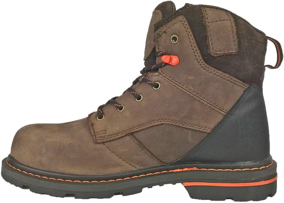Мужские ботинки Hoss Carson с мягким носком, 15 см Hoss Boot Company, коричневый — фото 4