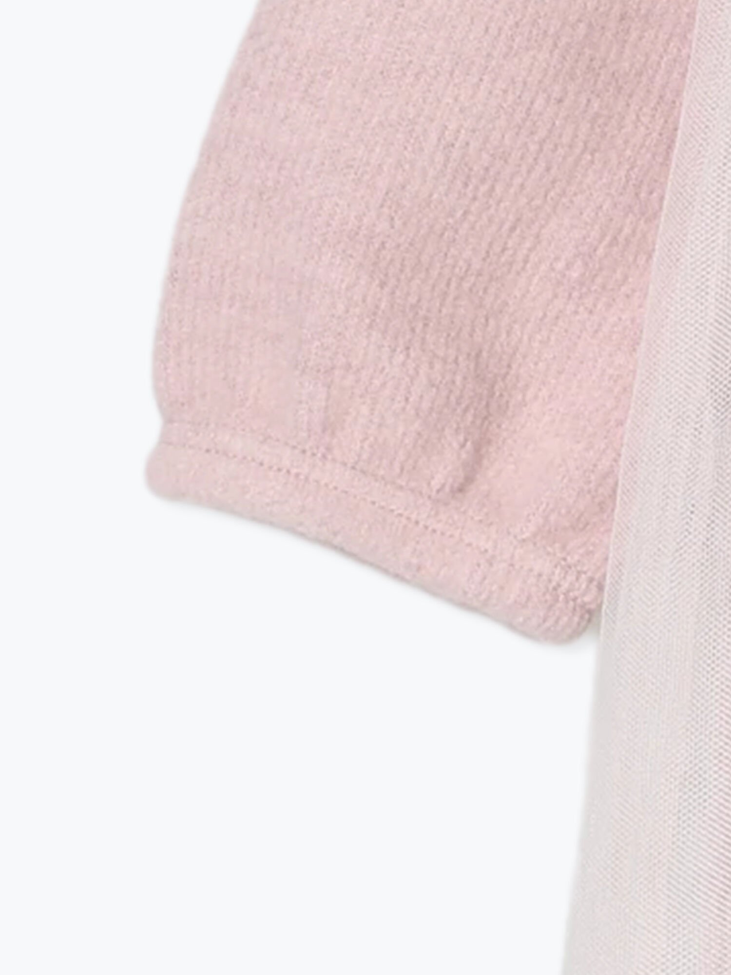 Вязаное платье из тюля с застежкой на молнию Samansa Mos2 Lagom, pink — фото 4
