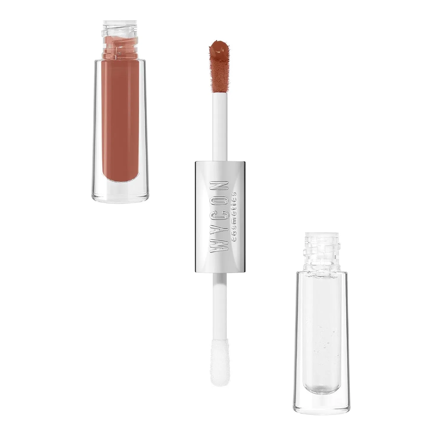 Жидкая помада и блеск для губ Extra Durable Lip Duo 08 Dune от WYCON cosmetics Wycon Cosmetics, 08 Dune — фото 2