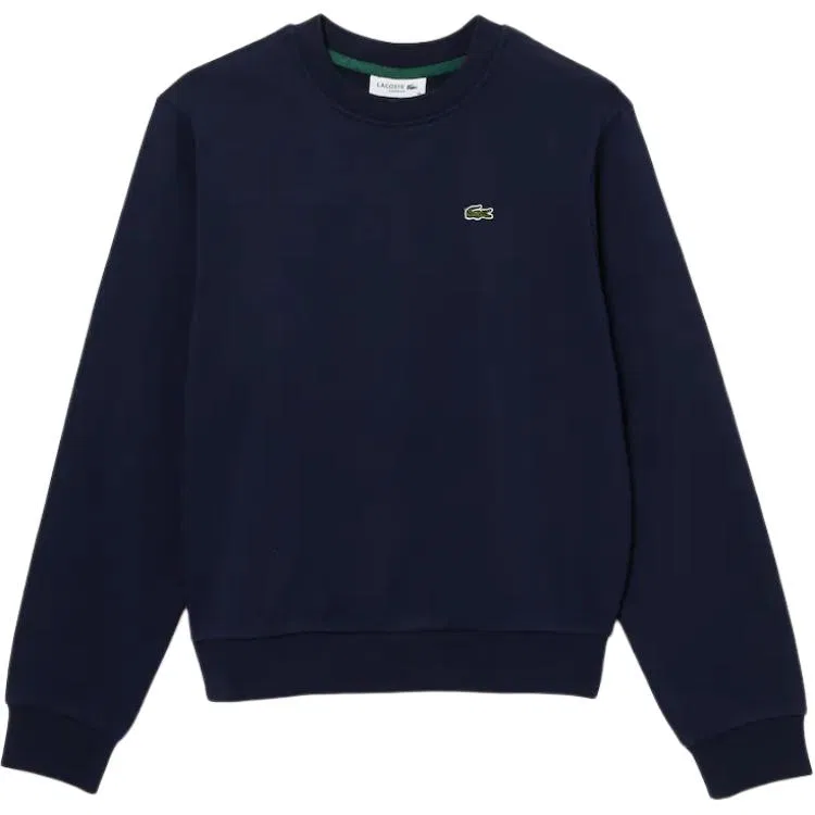 Футболка LACOSTE Relaxed fit Midnight Blue, свободный крой, темно-синяя