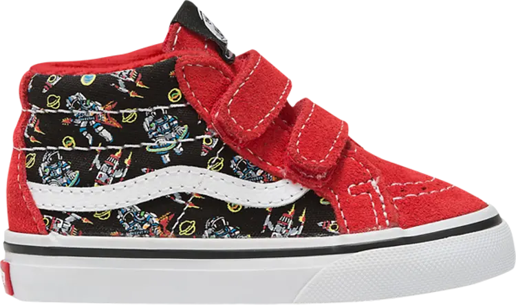 

Кроссовки Sk8-Mid Reissue V Toddler 'DJ Rocket Jam', красный