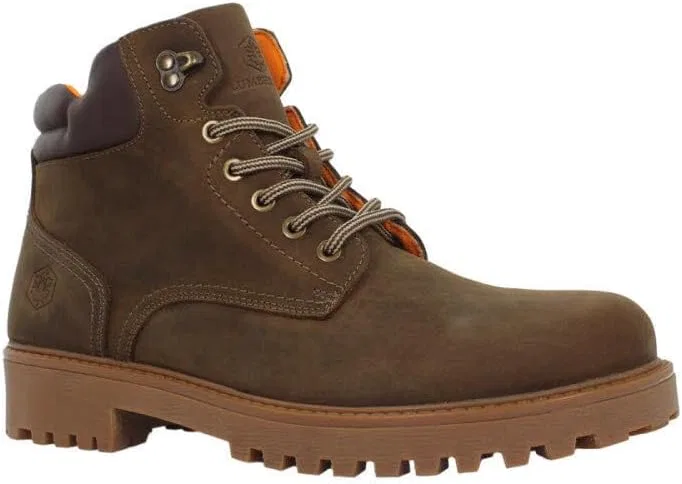 Ботинки lumberjack Herren Fluss 2 Oxford-Stiefel, Cooked Dark Brown — фото 2