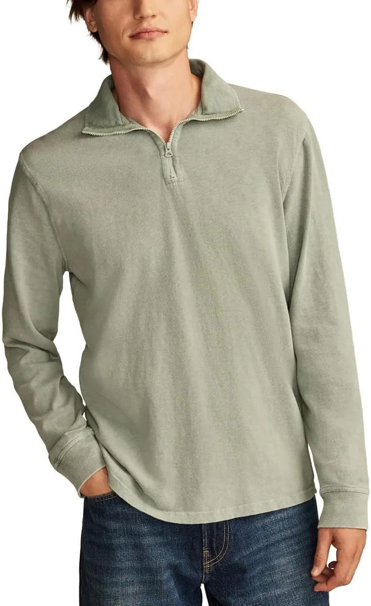

Lucky Brand мужская толстовка Weekend Slub Half Zip Mock