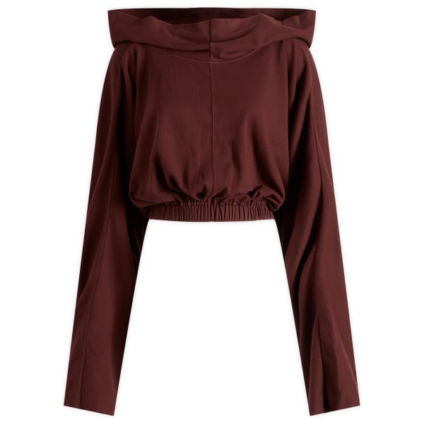 

Укороченная туника с капюшоном Rick Owens Drkshdw, Scab