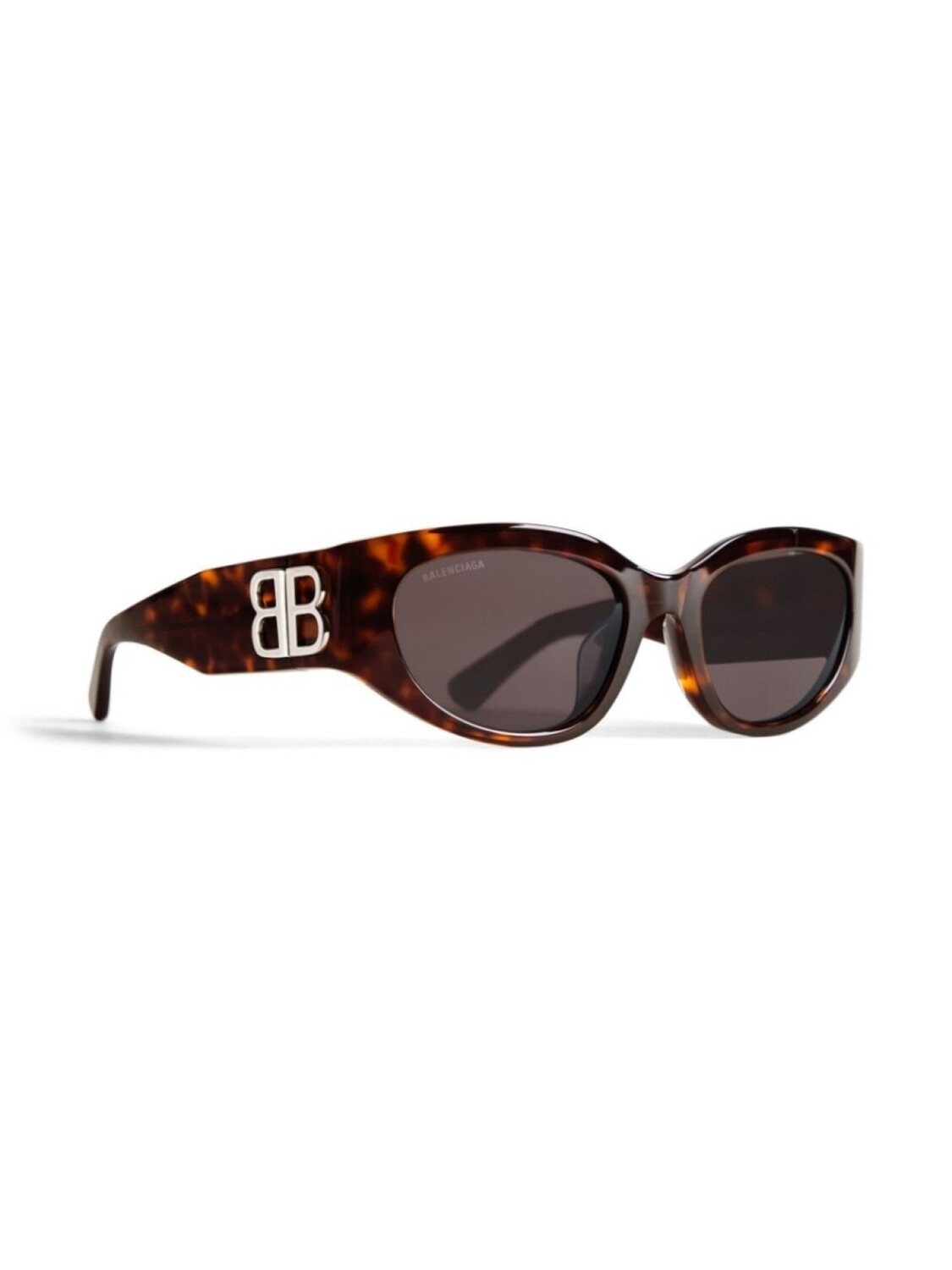 Balenciaga Eyewear солнцезащитные очки Bossy в оправе черепаховой расцветки, коричневый — фото 2