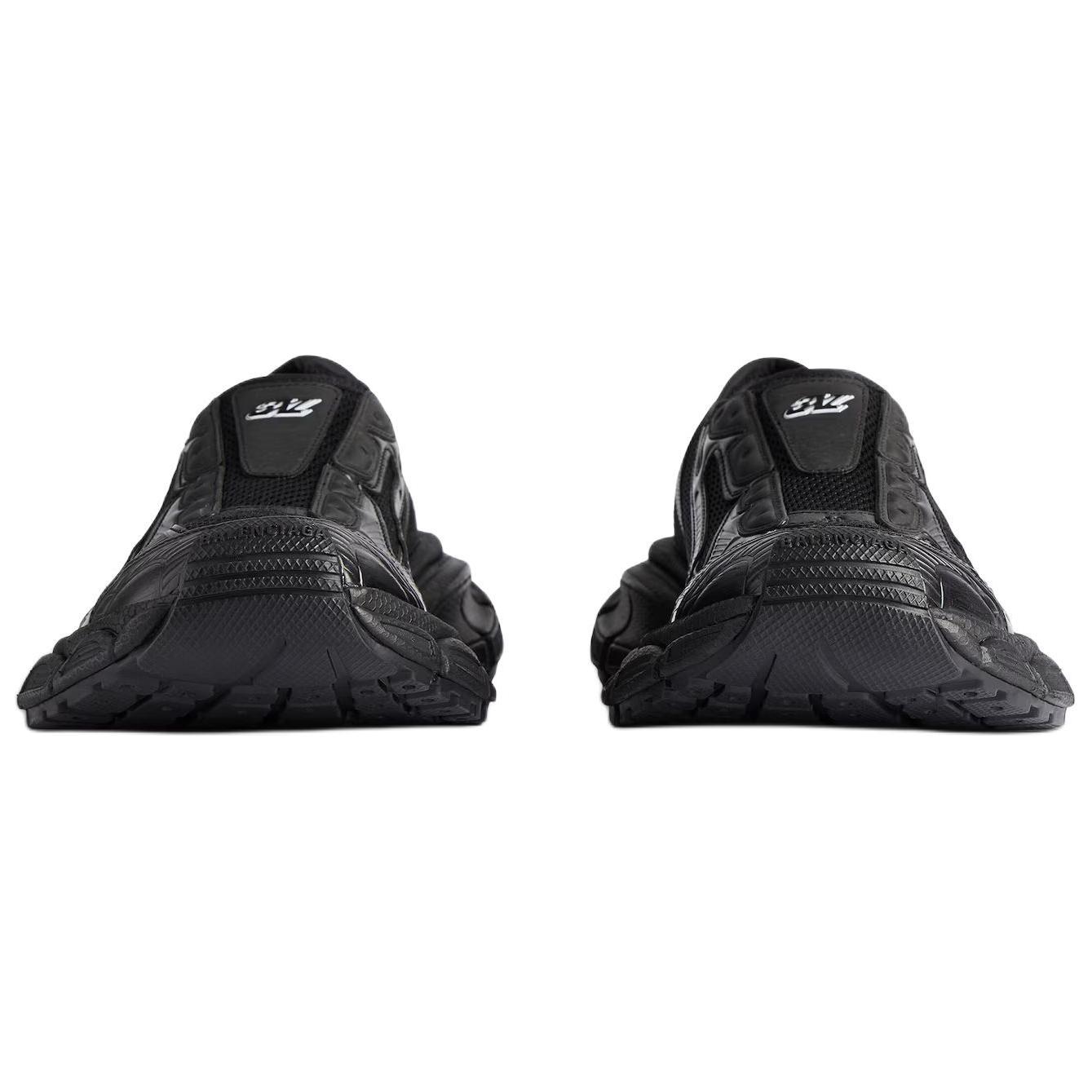 Балэнсиага Мужские черные массивные кроссовки 3XL Low Top — фото 2