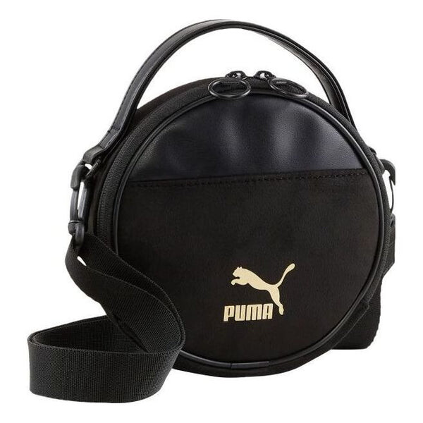 

Сумка classics seasonal circle bag 'black gold' Puma, черный